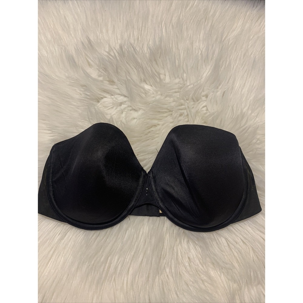 victoria secret multi way bra 34D black strapless t shirt bra